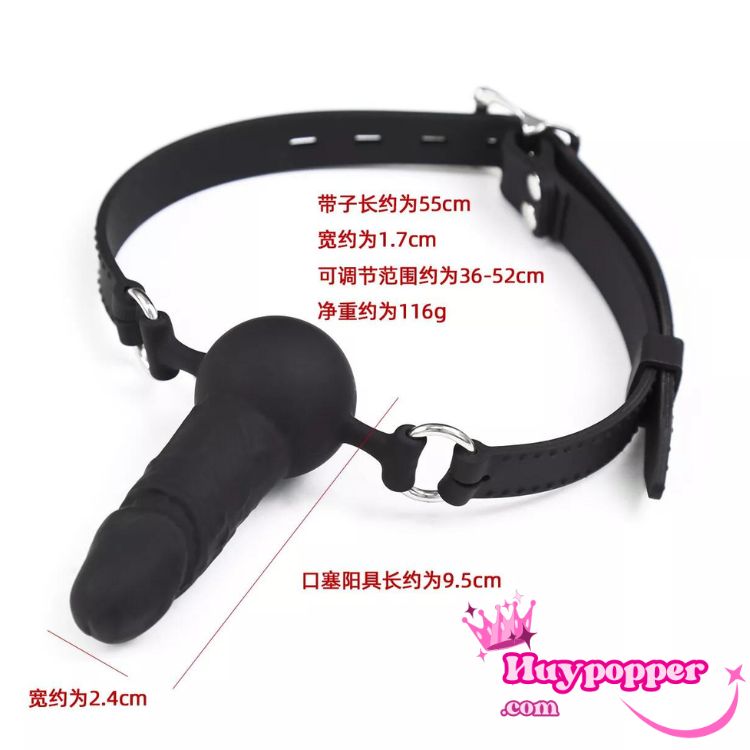 Đồ chơi BDSM bịt miệng đa năng silicon cao cấp kích thích mạnh