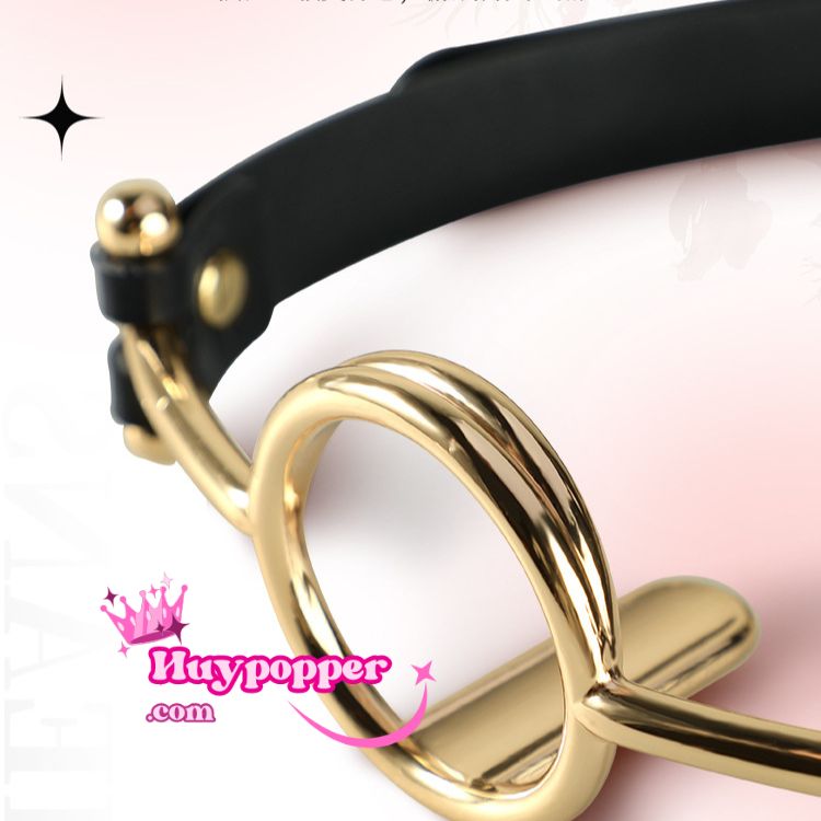 Vòng Thép BDSM Bịt Miệng Đè Lưỡi - Mua Ngay Khuyến Mãi