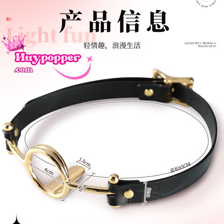 Vòng Thép BDSM Bịt Miệng Đè Lưỡi - Mua Ngay Khuyến Mãi