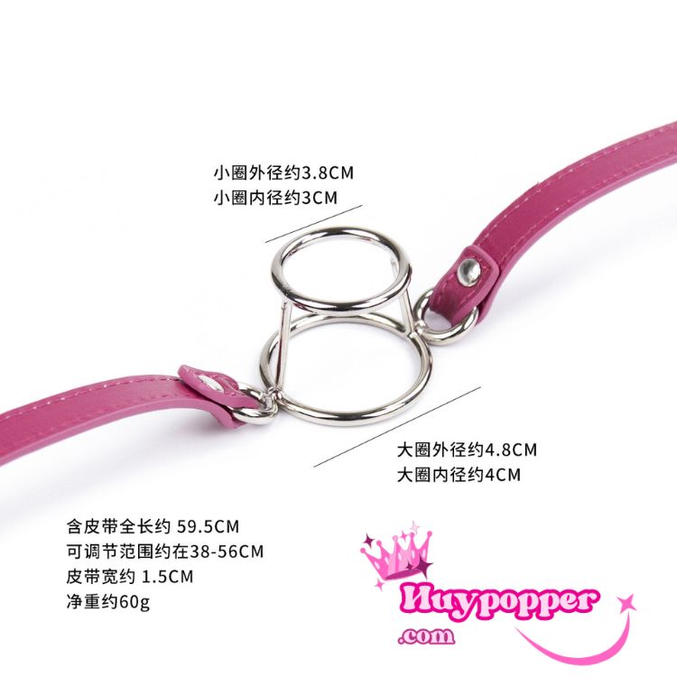 Đồ Chơi BDSM Vòng Bịt Miệng 2 Vòng Kích Thích Mua Ngay