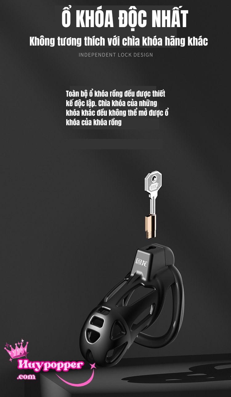 Khóa dương vật rồng cao cấp size M bền đẹp an toàn giá tốt