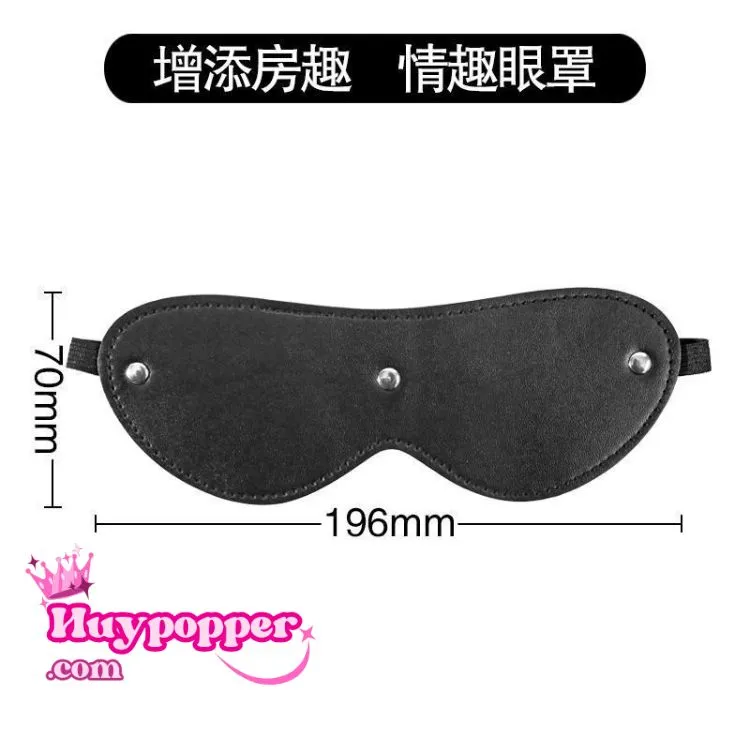 Bịt Mắt Da Cho Người Mới Tập BDSM Đầy Hứng Khởi
