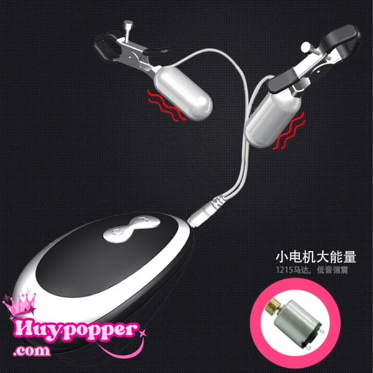 Sella Stainless Steel Clitoral Clip 10 Modes Strong Vibration