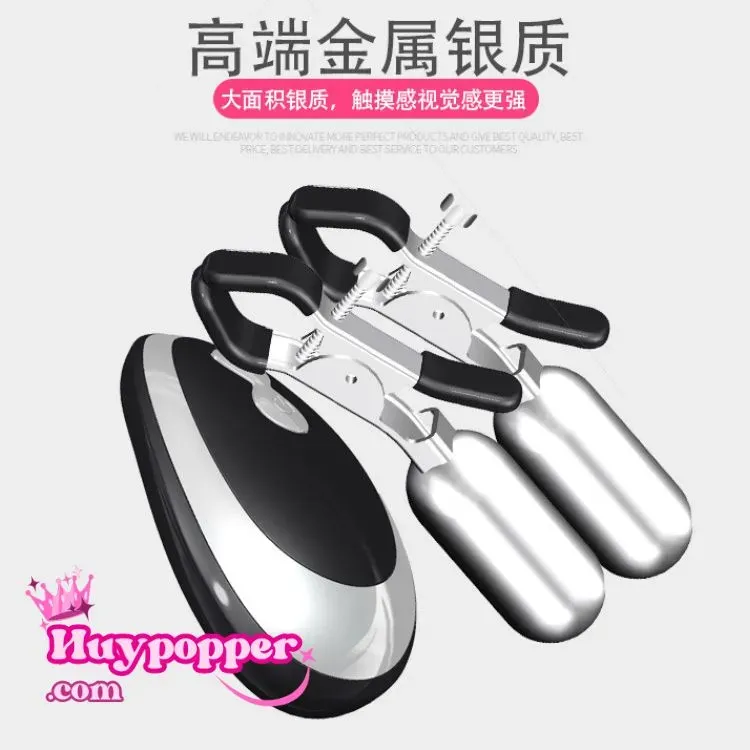 Sella Stainless Steel Clitoral Clip 10 Modes Strong Vibration