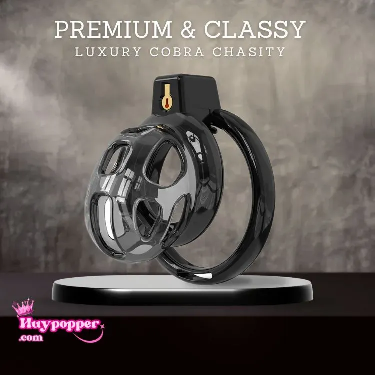 Khóa dương vật Cobra nhựa dẻo bền chắc, an toàn, dễ dùng