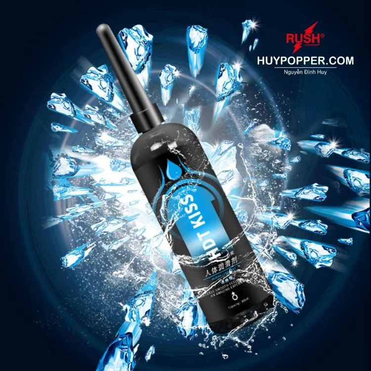 Gel bôi trơn hậu môn Hot Kiss mát lạnh tăng khoái cảm 