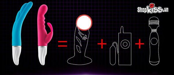 Dương vật giả rung liếm Joko Rose đa chức năng, kích thích