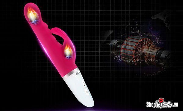 Dương vật giả rung liếm Joko Rose đa chức năng, kích thích