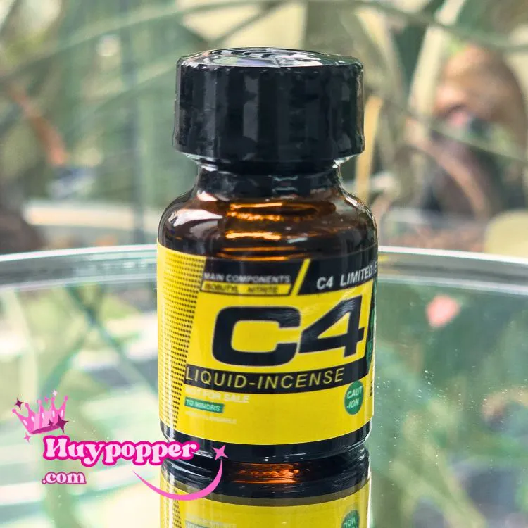 Popper C4 vàng 10ml giảm đau hiệu quả cho người mới 