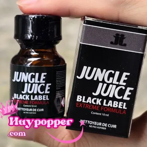 Popper Jungle Juice Black 10ml Mỹ tăng hưng phấn mạnh không tác dụng phụ 