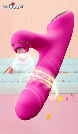 Dụng cụ kích thích điểm G âm vật Zemalia Zora 2 rung 10 chế độ sưởi ấm