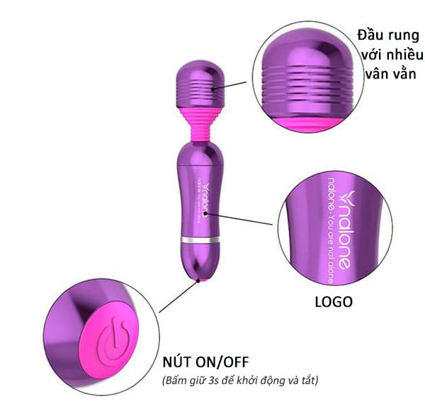 AV09A máy rung mini cao cấp, chày rung tình yêu kích thích