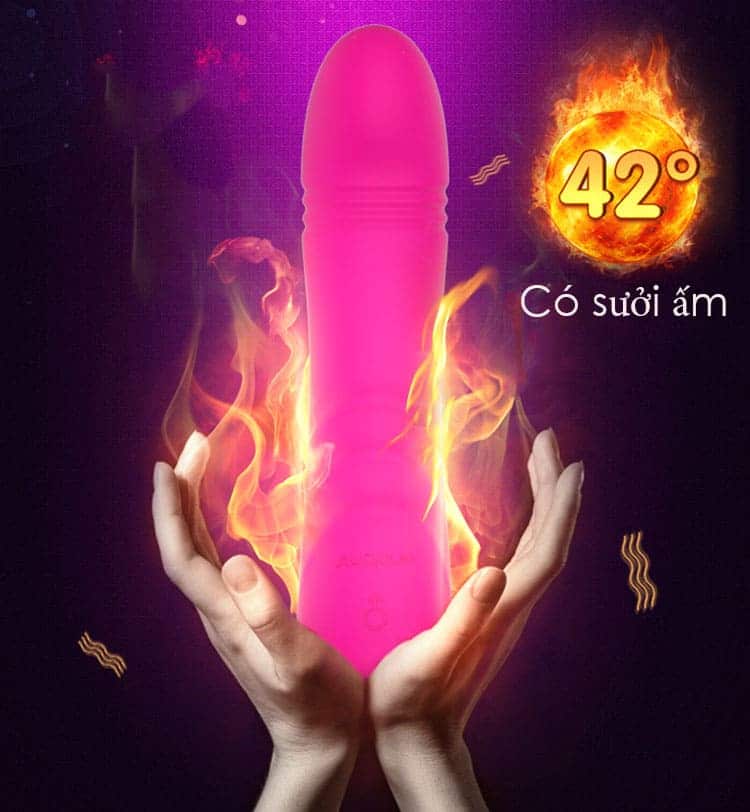 Máy rung AV09C chày rung 2 đầu xoay ngoáy cao cấp kích thích