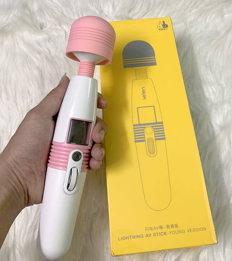 AV11 Máy rung massage Nhật Bản cao cấp chày rung nữ cực hưng phấn