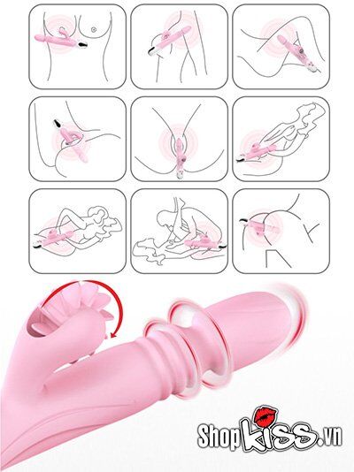  Sỉ Máy massage điểm G và âm vật có rung thụt tự động XuanAi cao cấp