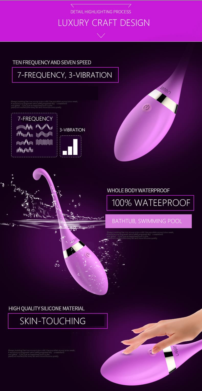 EG33C Wireless G-Spot Vibrator for Intense Female Pleasure