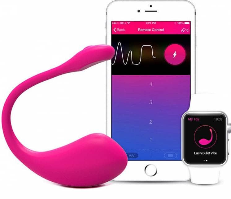 EG34A trứng rung Lush 2 điều khiển từ xa âm thanh siêu phê