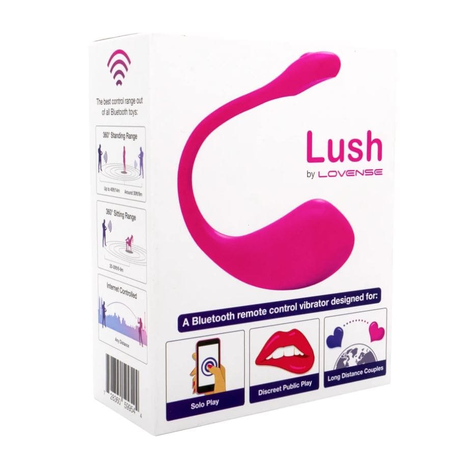 EG34A trứng rung Lush 2 điều khiển từ xa âm thanh siêu phê