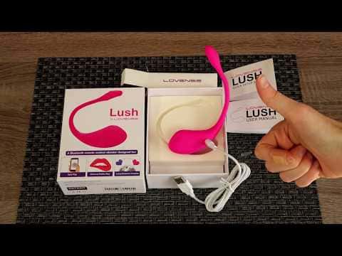 EG34A trứng rung Lush 2 điều khiển từ xa âm thanh siêu phê