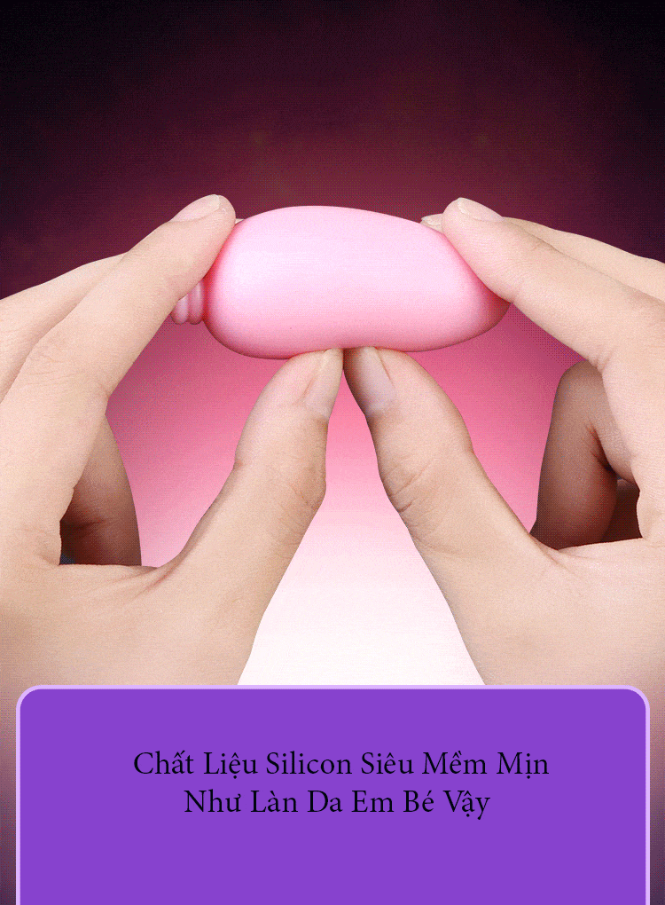 Trứng rung silicon EG35 siêu mềm kích thích cực đỉnh