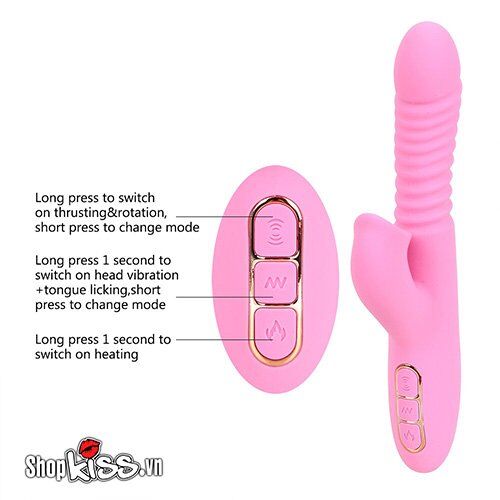 Máy massage điểm G âm vật đa năng Dibe rung ngoáy thụt sưởi ấm