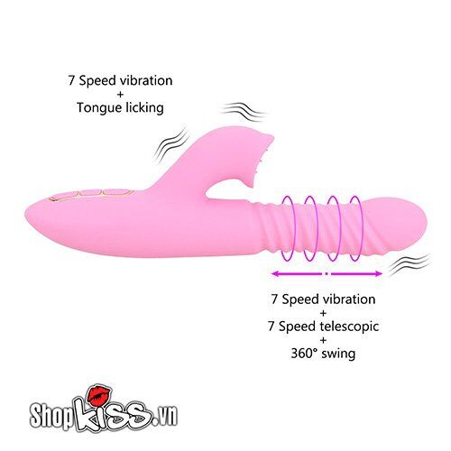 Máy massage điểm G âm vật đa năng Dibe rung ngoáy thụt sưởi ấm