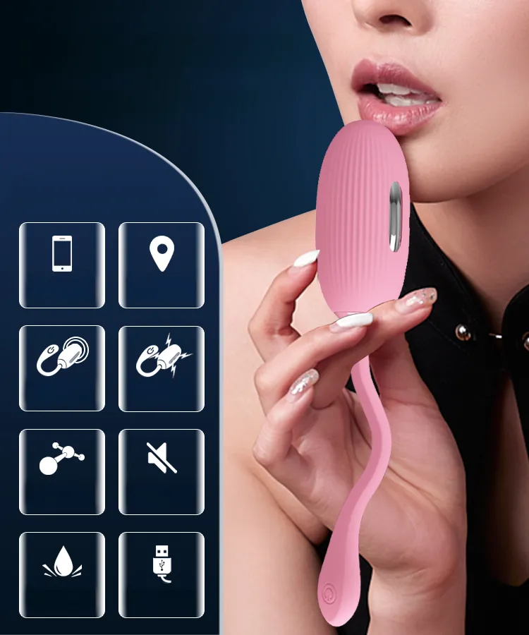 Trứng rung sốc điện EG30F PRETTY LOVE 12 chế độ cực phê