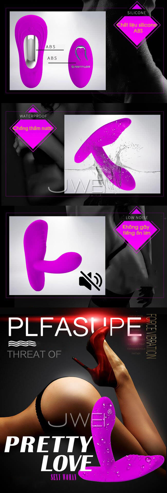 DC38G dương vật giả vỏ sò rung mạnh tăng khoái cảm mua ngay