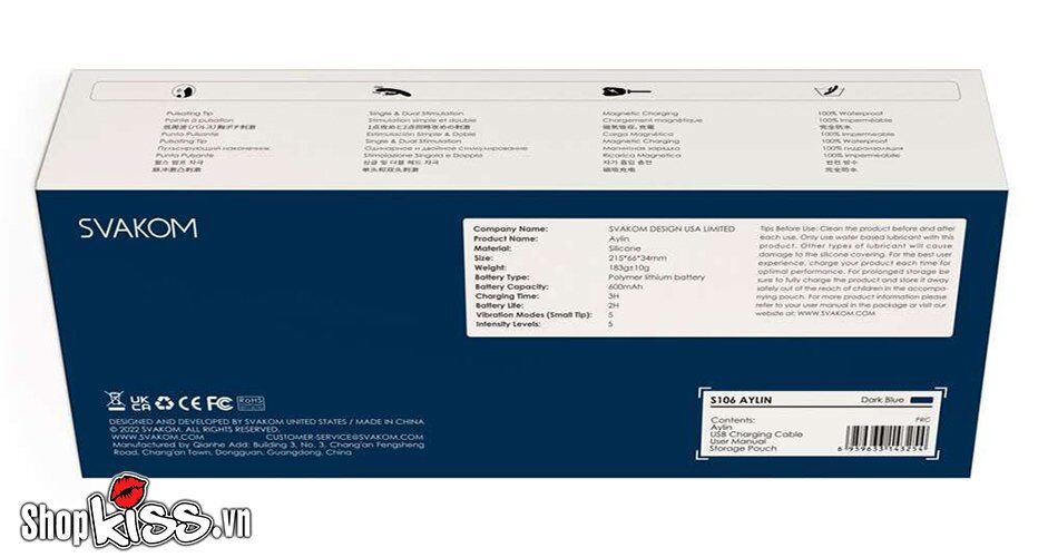  So sánh Máy massage kích thích điểm G và âm vật Svakom Aylin tốt nhất