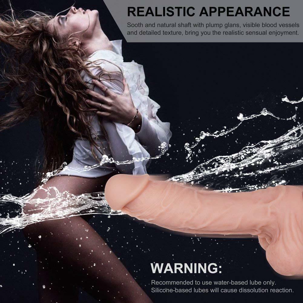 Dương vật giả silicon rung ngoáy cao cấp kích thích cực mạnh