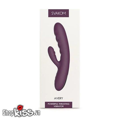  Nhập sỉ Máy massage điểm G và âm vật có rung thụt tự động Svakom Avery cao cấp