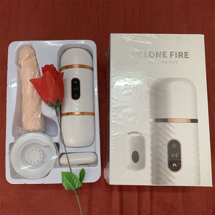 DC50N Sextoy nữ cao cấp dương vật giả rung thụt tự động, tăng khoái cảm