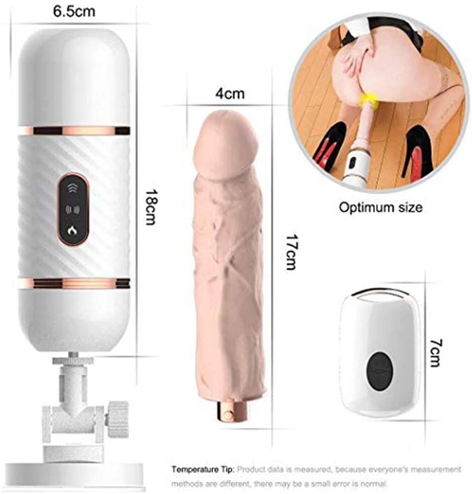 DC50N Sextoy nữ cao cấp dương vật giả rung thụt máy thủ dâm tự động