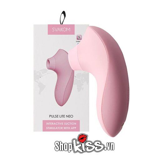  Phân phối Máy kích thích âm vật bằng sóng áp suất Svakom Pulse Lite Neo – Điều khiển xa qua App giá tốt