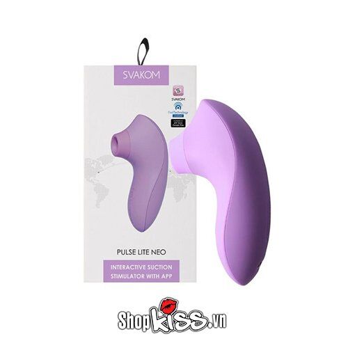  Phân phối Máy kích thích âm vật bằng sóng áp suất Svakom Pulse Lite Neo – Điều khiển xa qua App giá tốt