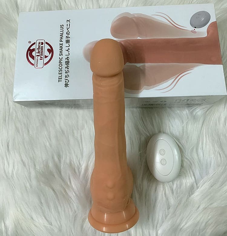 DV30C dương vật giả rung thụt điều khiển từ xa cực sướng an toàn