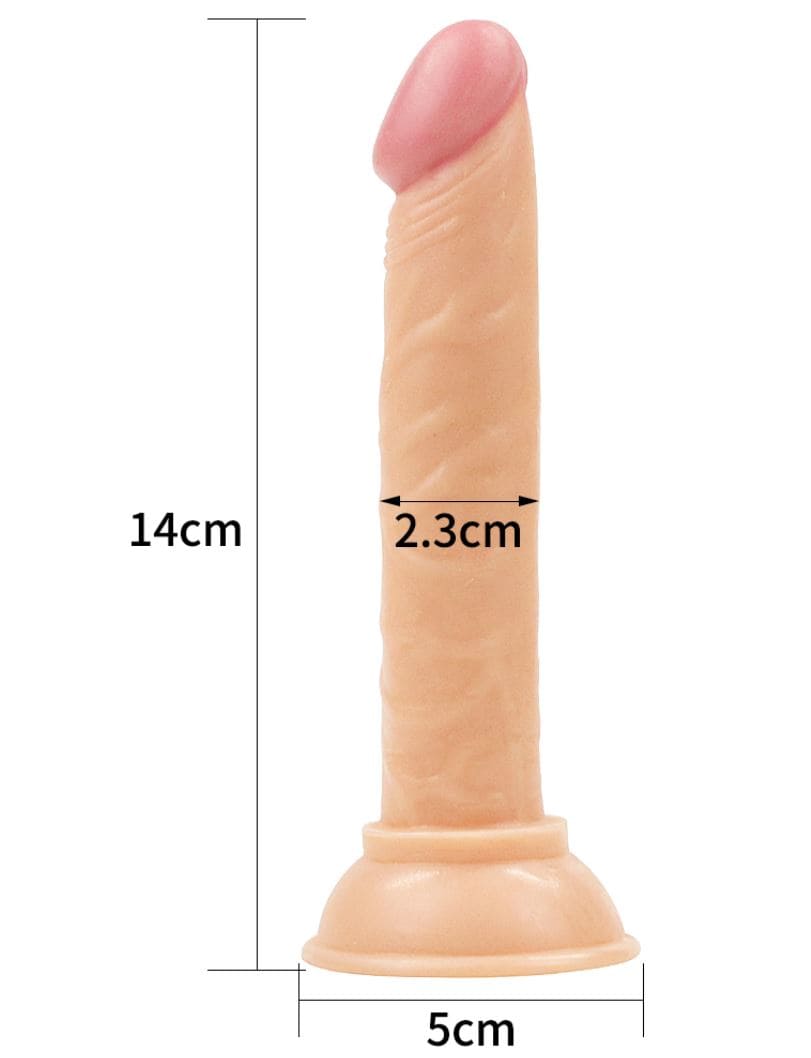 DV55C Dương vật giả mini gắn tường nhỏ gọn cho nữ trải nghiệm