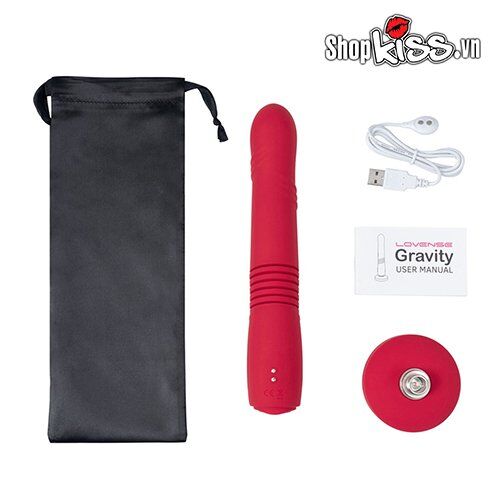  Phân phối Dương vật giả rung thụt cao cấp điều khiển qua app Lovense Gravity mới nhất