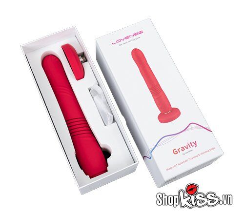  Phân phối Dương vật giả rung thụt cao cấp điều khiển qua app Lovense Gravity mới nhất