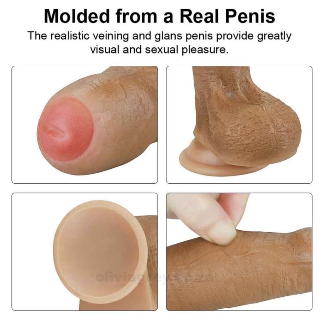 Dương vật giả DV58C siêu thực kiểu dán tường, kích thích mạnh