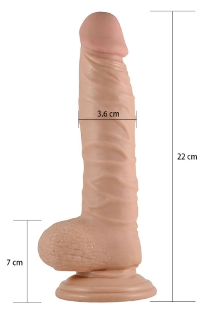 DV59 Dương Vật Giả Gân Guốc Tự Nhiên Tăng Khoái Cảm Á Đông