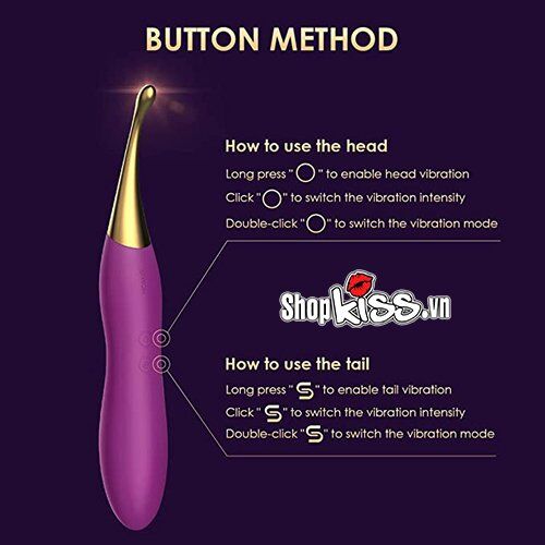  Sỉ Máy rung 2 đầu siêu kích thích Svakom Beatrice mới nhất