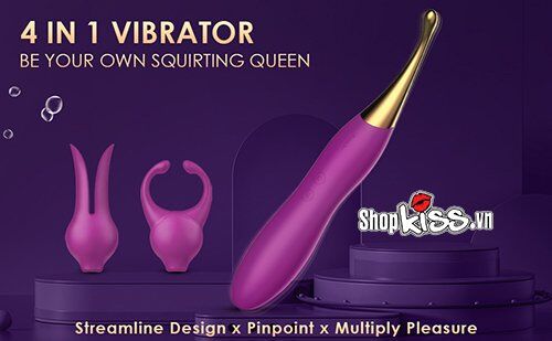  Sỉ Máy rung 2 đầu siêu kích thích Svakom Beatrice mới nhất