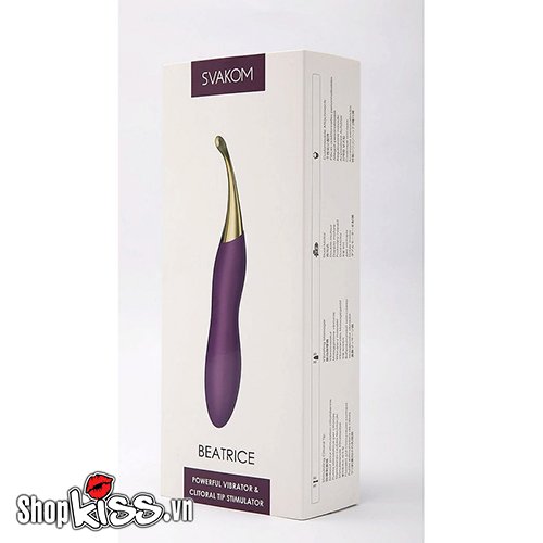 Máy rung 2 đầu Svakom Beatrice massage kích thích điểm G hiệu quả