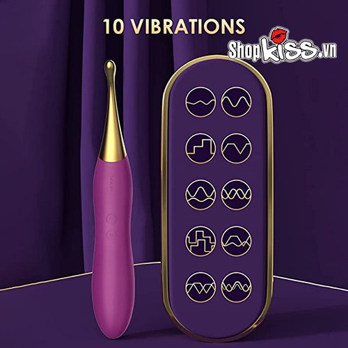 Máy rung 2 đầu Svakom Beatrice massage kích thích điểm G hiệu quả
