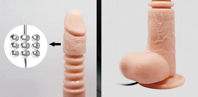 Dương vật giả gắn tường DV60C rung tự động cho nữ thích thú