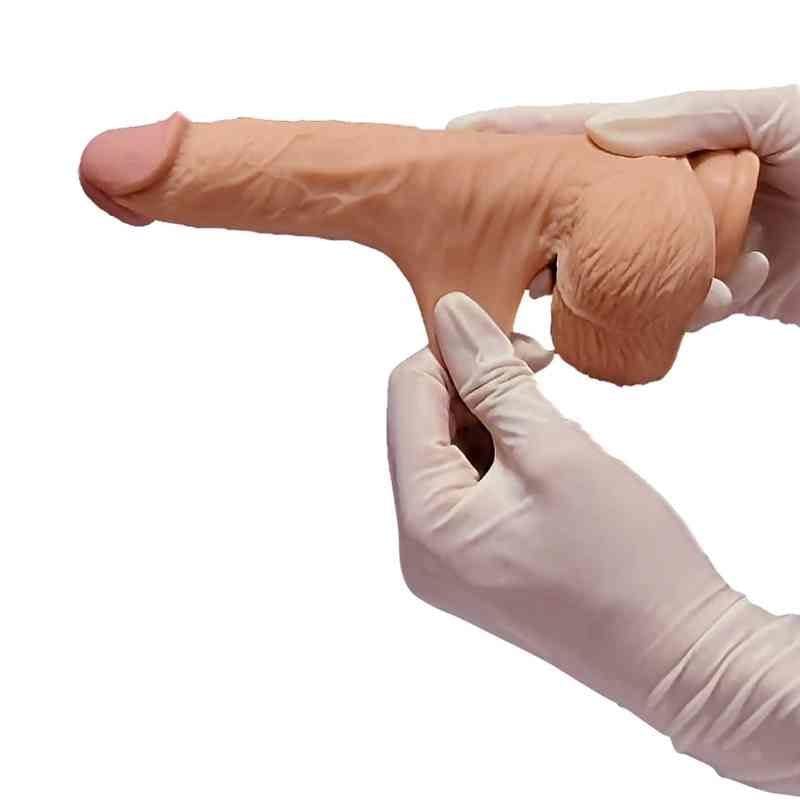 Dương Vật Giả DV60D Rung Thụt Điều Khiển Từ Xa Có Sưởi Ấm