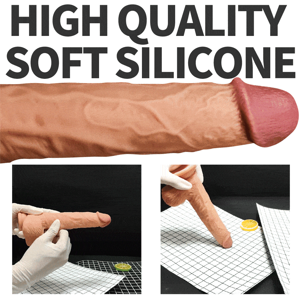 Dương Vật Giả DV60D Rung Thụt Điều Khiển Từ Xa Có Sưởi Ấm