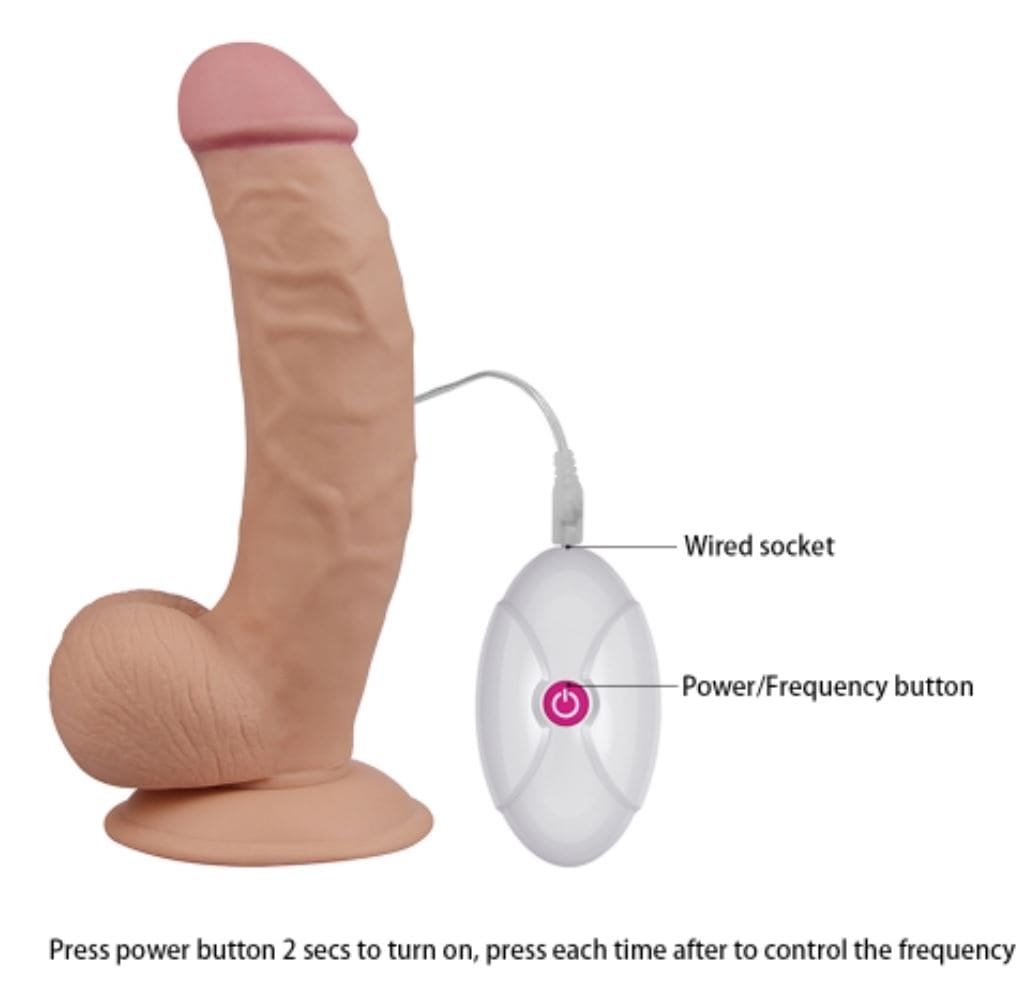 DV68A Dương vật giả to rung mạnh 10 chế độ kích thích cực đỉnh