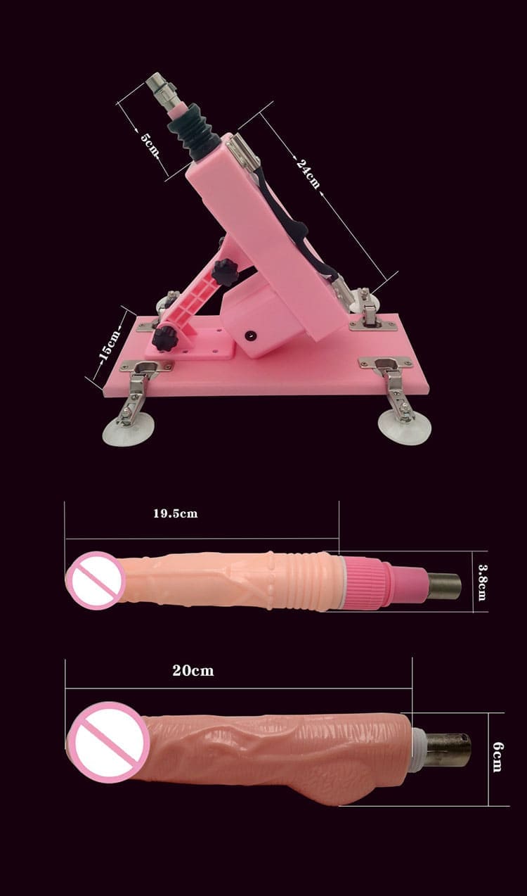 DC50F Dương vật giả tự động kích thích cực phê chị em mê